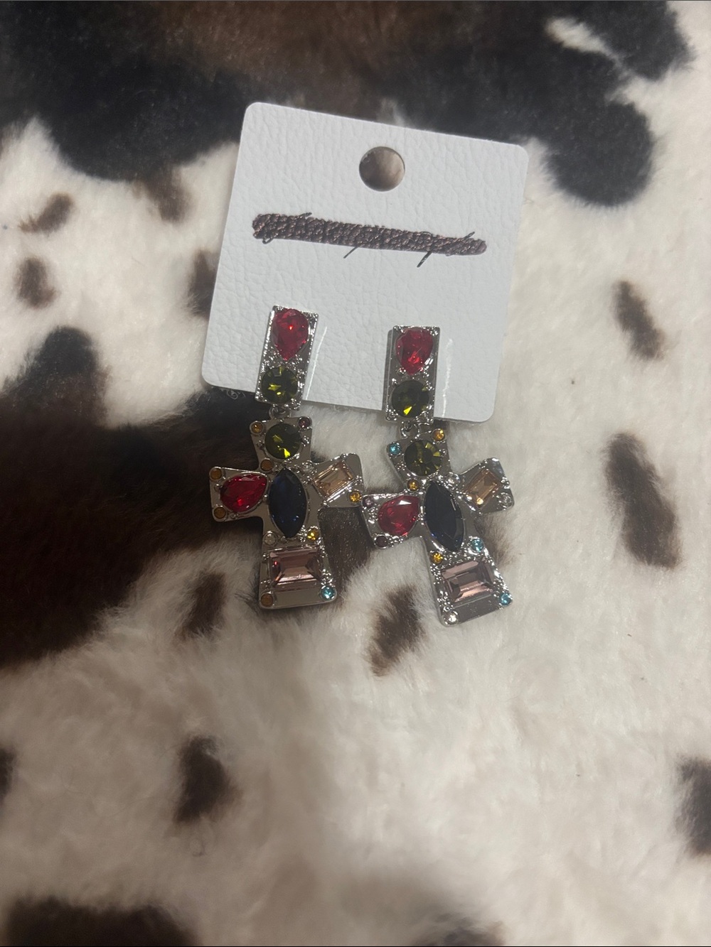 Free People Cross earrings